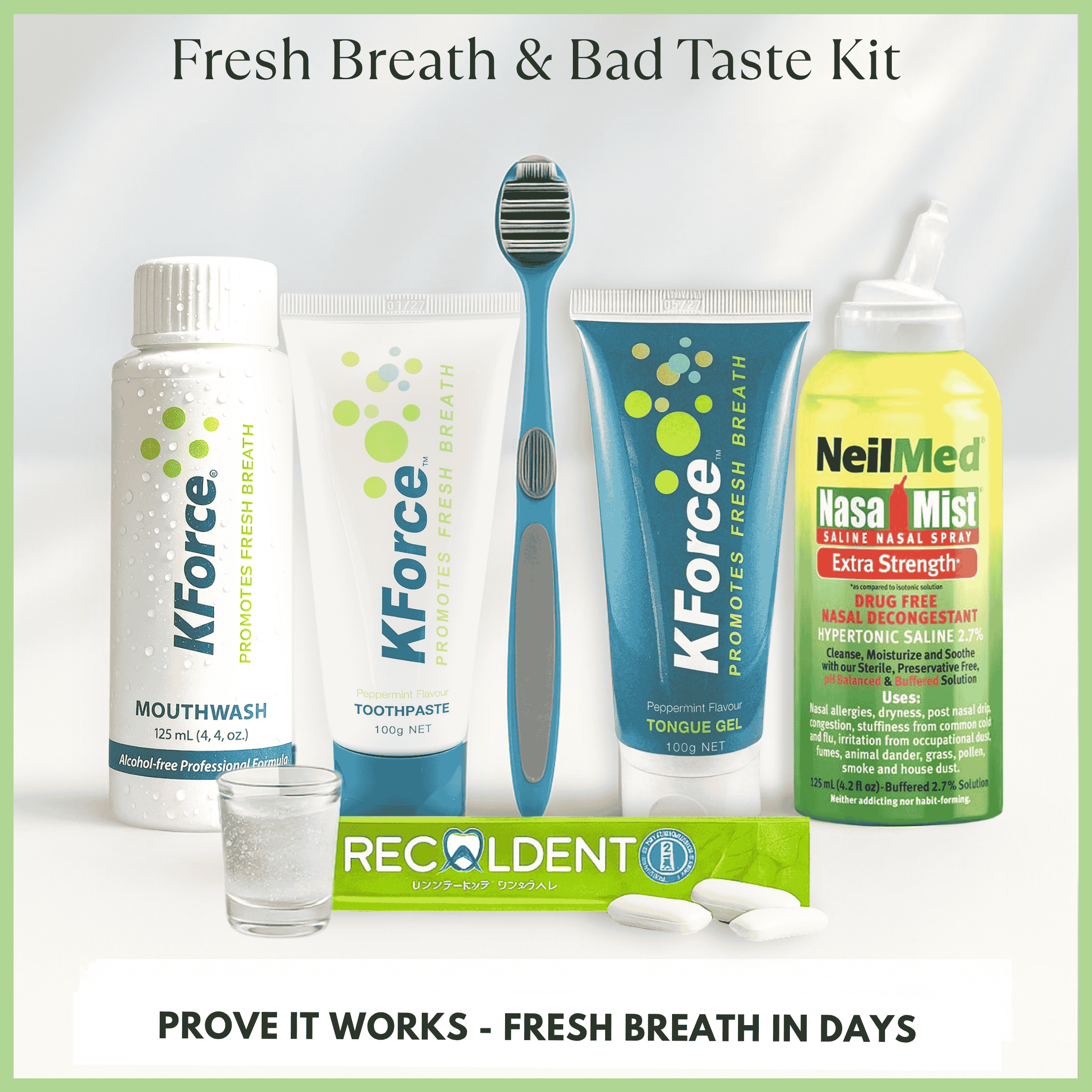 Bundle - KForce Fresh Breath Starter & Bad Taste Kit