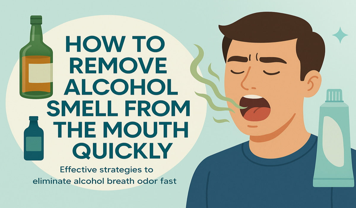 Remove Alcohol Smell from Mouth
