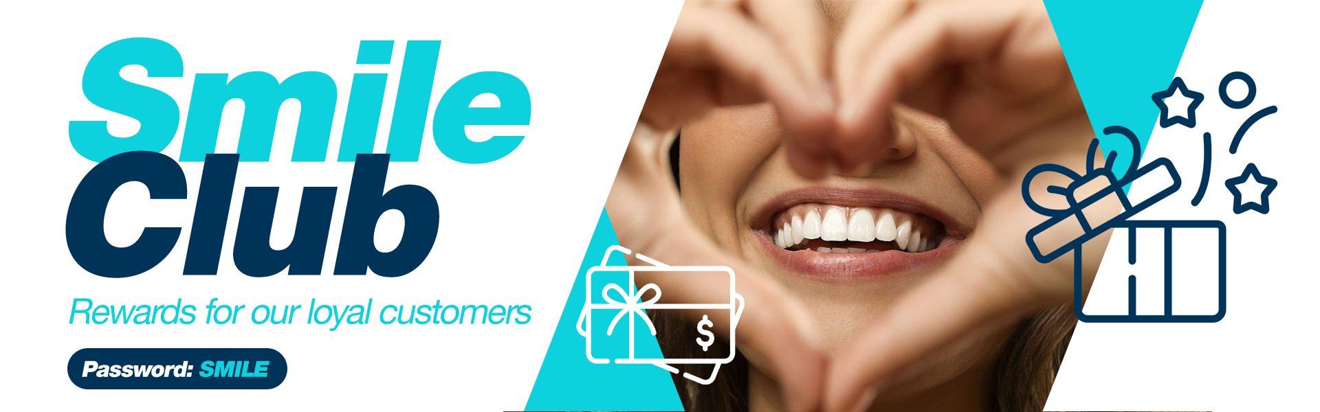 Smile Club with discounts for loyal customers