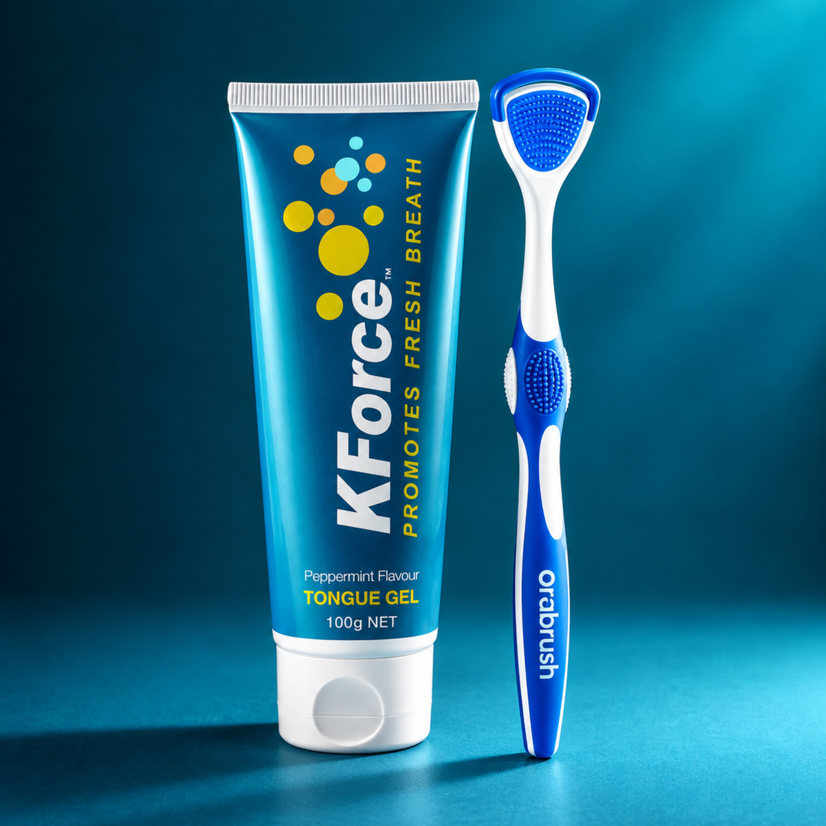 Tongue stiffness 100 standard Bシェル用 KForce Tongue Gel Kit | Tongue Cleaning for Fresh Breath – BreezeCare