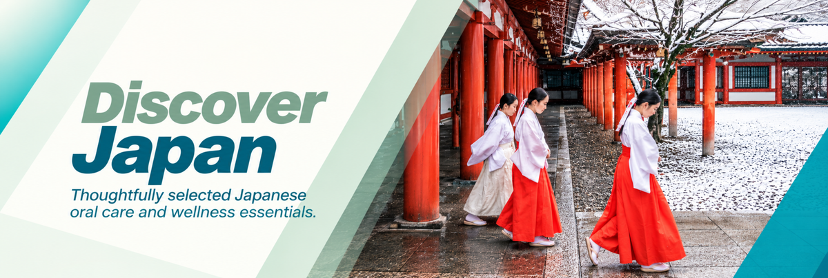 Discover Japan. Thoughtfully selected Japanese oral care and wellness essentials