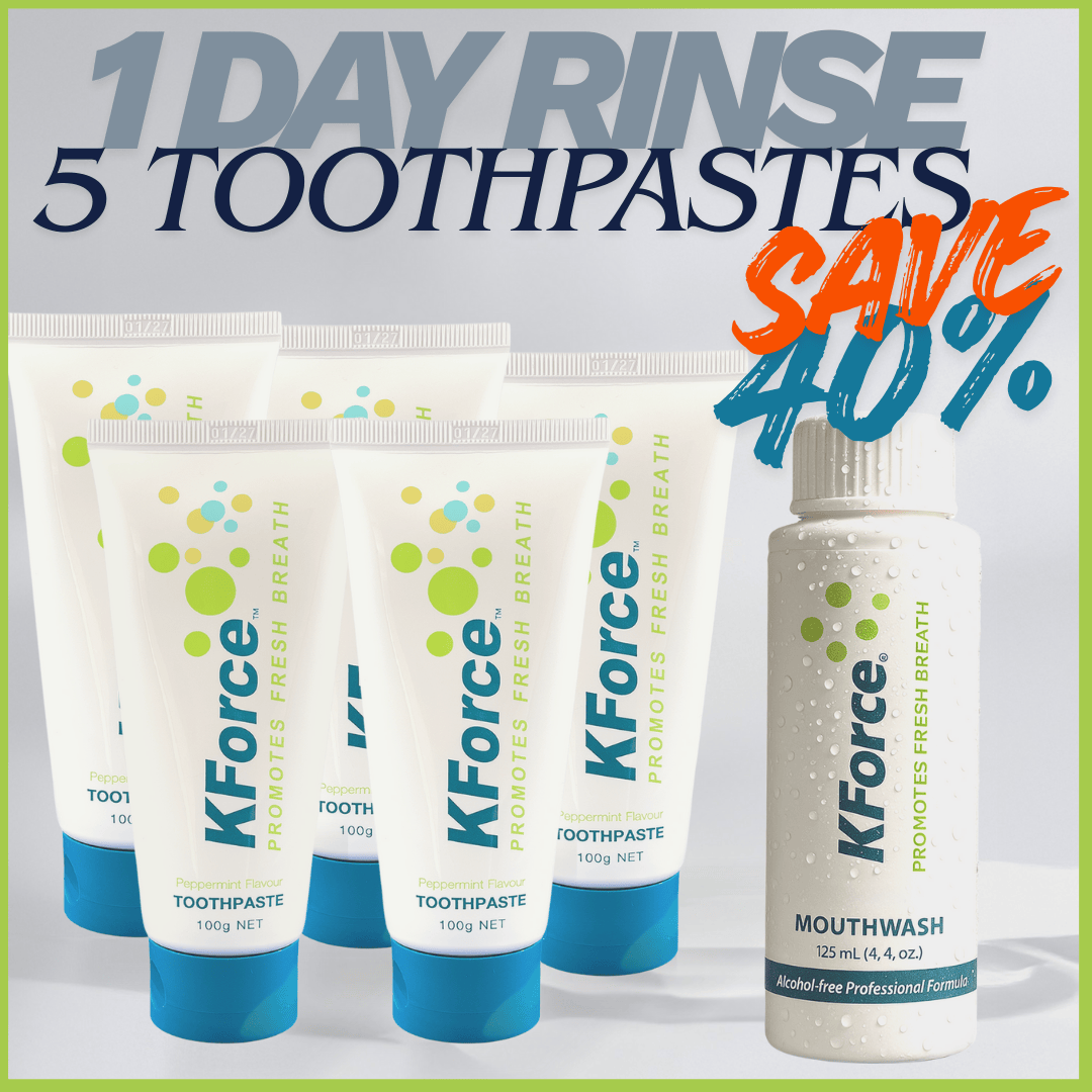 KForce Toothpaste & Day Rinse Special (SAVE $60)
