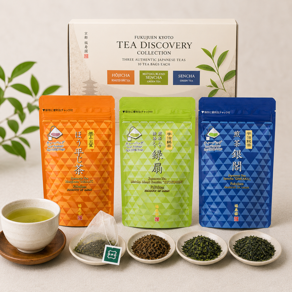 Fukujuen Japanese green tea gift set