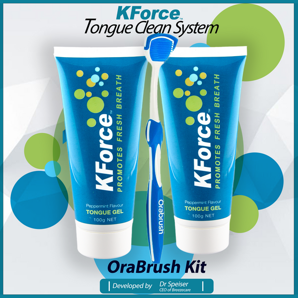 KForce Tongue Clean System - OraBrush Kit