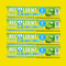 Recaldent Gum - 4 Sticks Lime/Mint