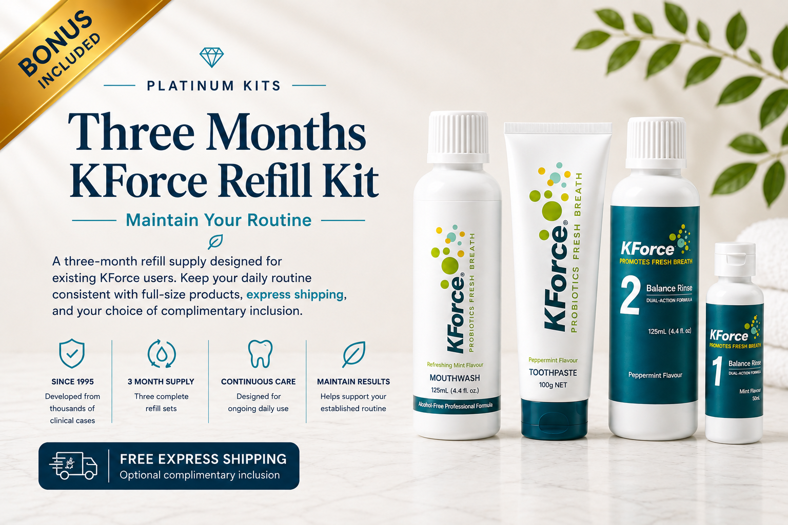 SAVE 40% -Three KForce Refill Kits