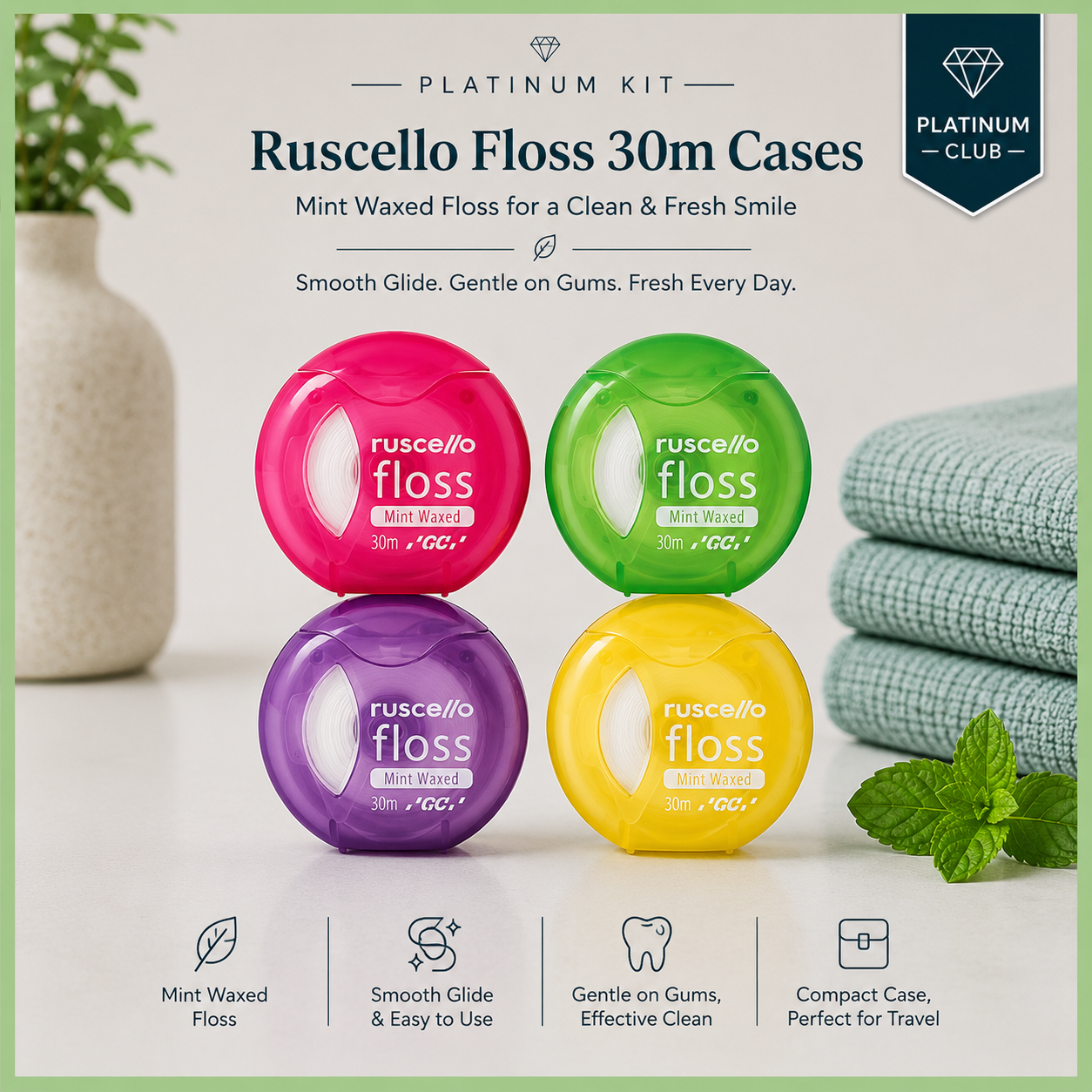 SAVE 40% PLATINUM: Oral Hygiene Essentials