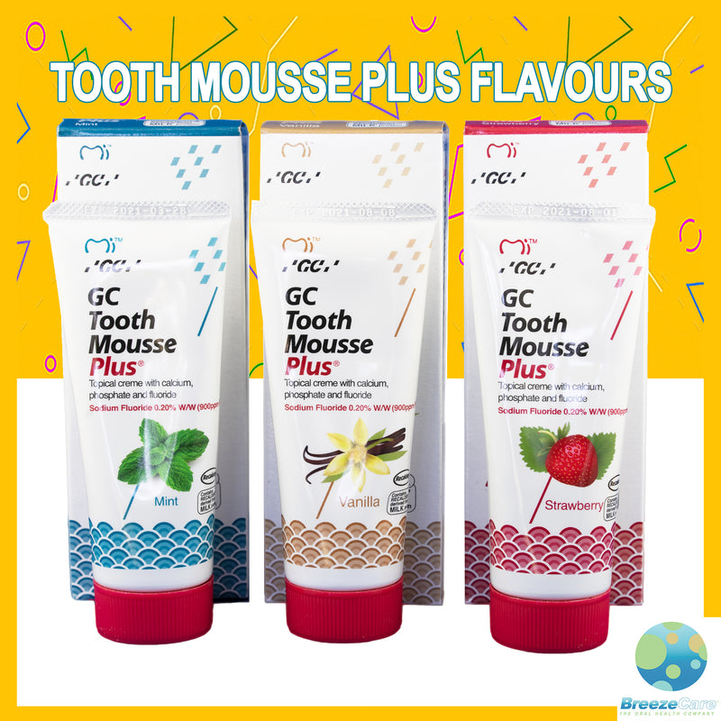 GC Tooth Mousse Plus 3-Flavour