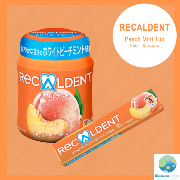 Recaldent - Gum Tub (Peach Mint)