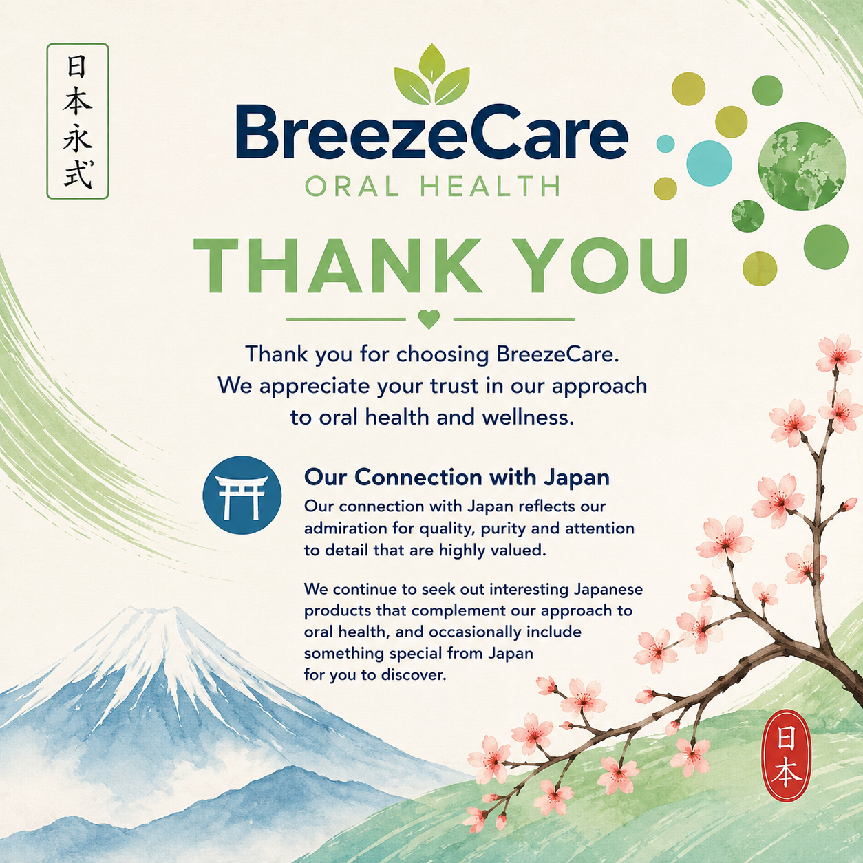 Thank You - Japanese Tea Experience