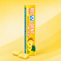 Recaldent Gum Sticks &mdash; Pineapple stick pack