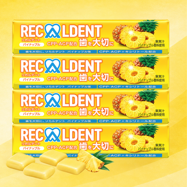 Recaldent Everyday Pineapple 4 Sticks