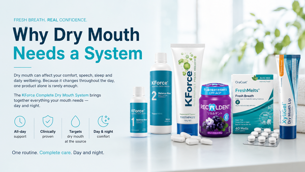 Dry Mouth Requires More Than One Product