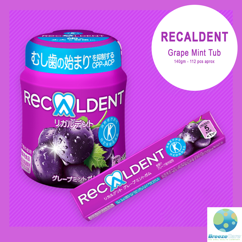 6 Pack Recaldent Gum SAVE 20%
